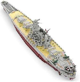 Amazon.co.jp: BUILDIFY 8,725ピース Yaamato 戦艦モデルキット